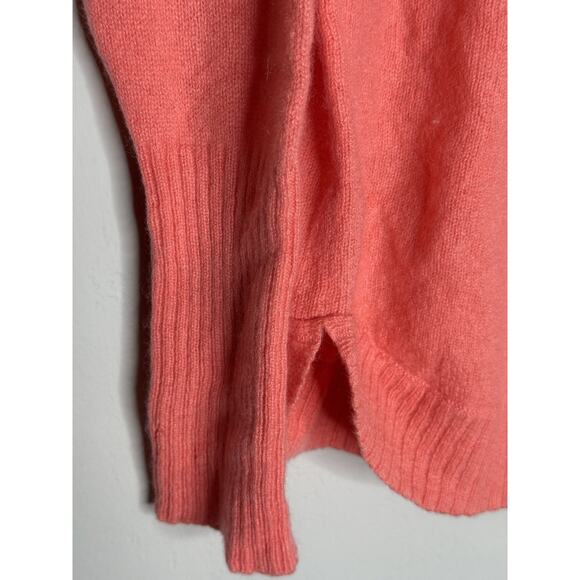 360 Cashmere Sweater Coral Pink Size Medium - Picture 3 of 6
